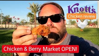 KNOTT'S chicken review, Berry Market OPEN & vintage Knott's memorabilia + cool signs on Beach Blv.