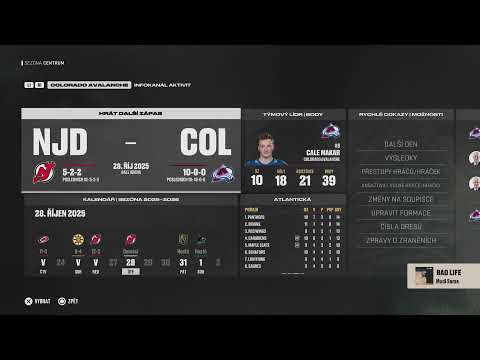 NHL26 Colorado OBHAJOBA TITULU! OBTÍŽNOST SUPERSTAR!!