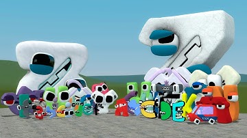 LOWERCASE BABY ALPHABET LORE A-Z VS NORMAL ALPHABET LORE A-Z Family in Garry