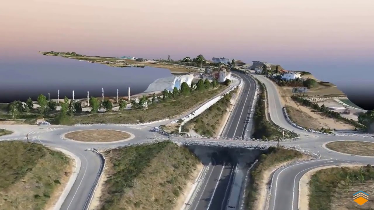TODO 3D Ingenieria Civil Carreteras modelo continente hipermercado