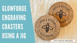 How to Laser Engrave Cork Coasters - Ignite Studio at HEPL