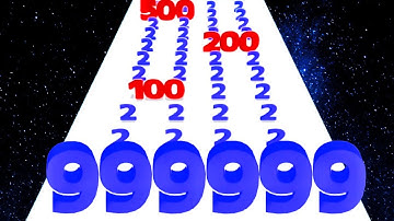 Number Master vs Number Run Master 3D - Number Running Game (Math Games) Part 11