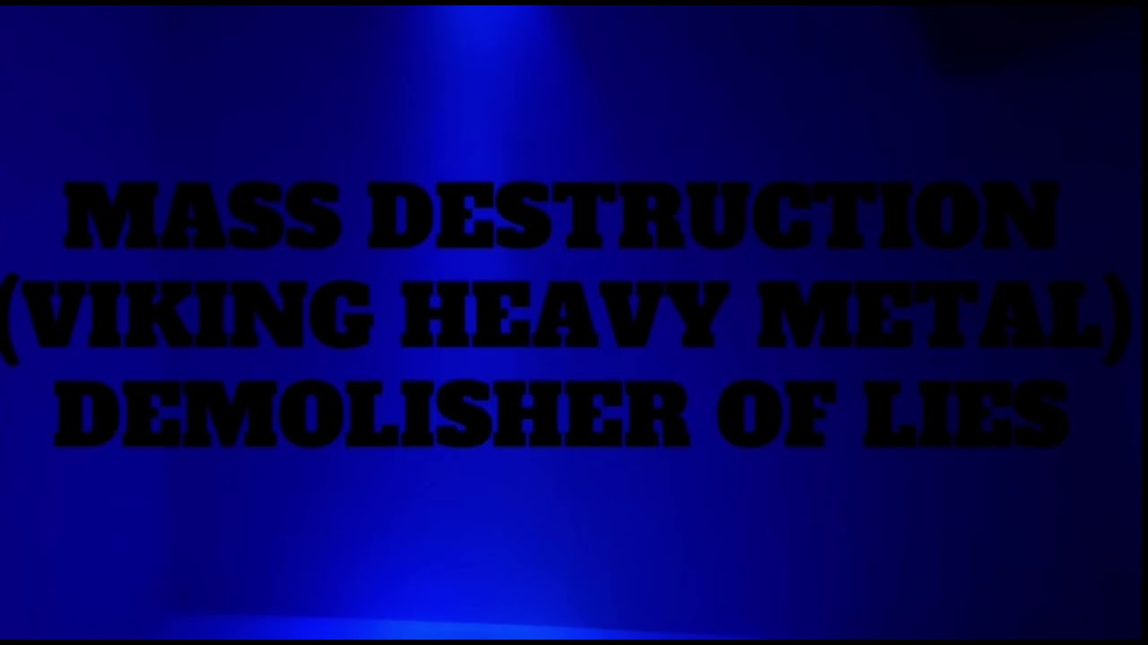 MASS DESTRUCTION (VIKING HEAVY METAL) OFFICIAL AUDIO RELEASE feat. @MurpOfficial 