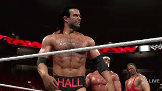 WWE 2K26 FULL MATCH - The Rock &amp; "Stone Cold" battle all three members of the n.W.o