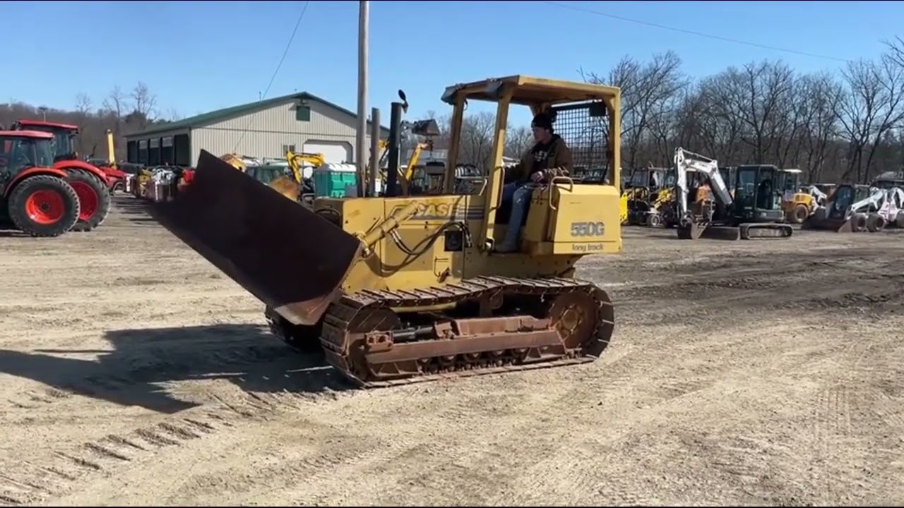 CASE 550G CRAWLER DOZER For Sale