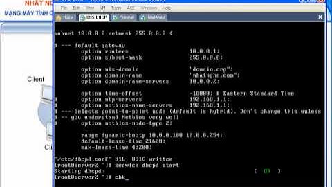 Video Linux System Administrator-bài 2: DHCP