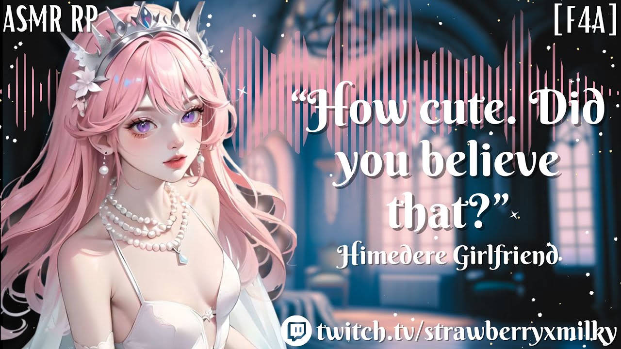 ASMR RP | You, my Love, are leverage | [F4A] [SFW] [Royal] [Himedere] [RP] [Toxic] [Kidnap]