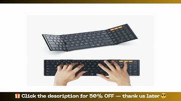 Top Folding Keyboards with Numeric Keypad Bluetooth Wireless Portable Silm Full-SizeT Foldable Keybo