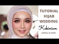 TUTORIAL HIJAB WEDDING KEKINIAN || SUPER SIMPLE || Beauty tips