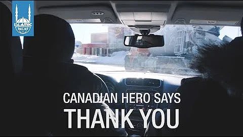 Quebec Hero Says Thank You