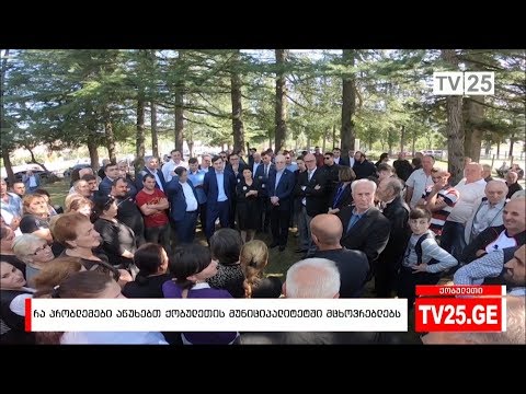 რა პრობლემები აწუხებთ ქობულეთის მუნიციპალიტეტში მცხოვრებლებს