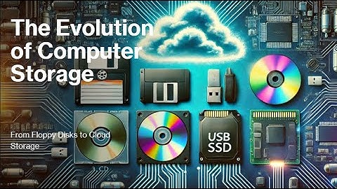 The Evolution of Computer Storage 💾 | From Floppy Disks to Cloud Storage!