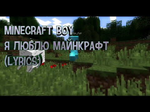 Minecraft boy-я люблю майнкрафт - (Lyrics)