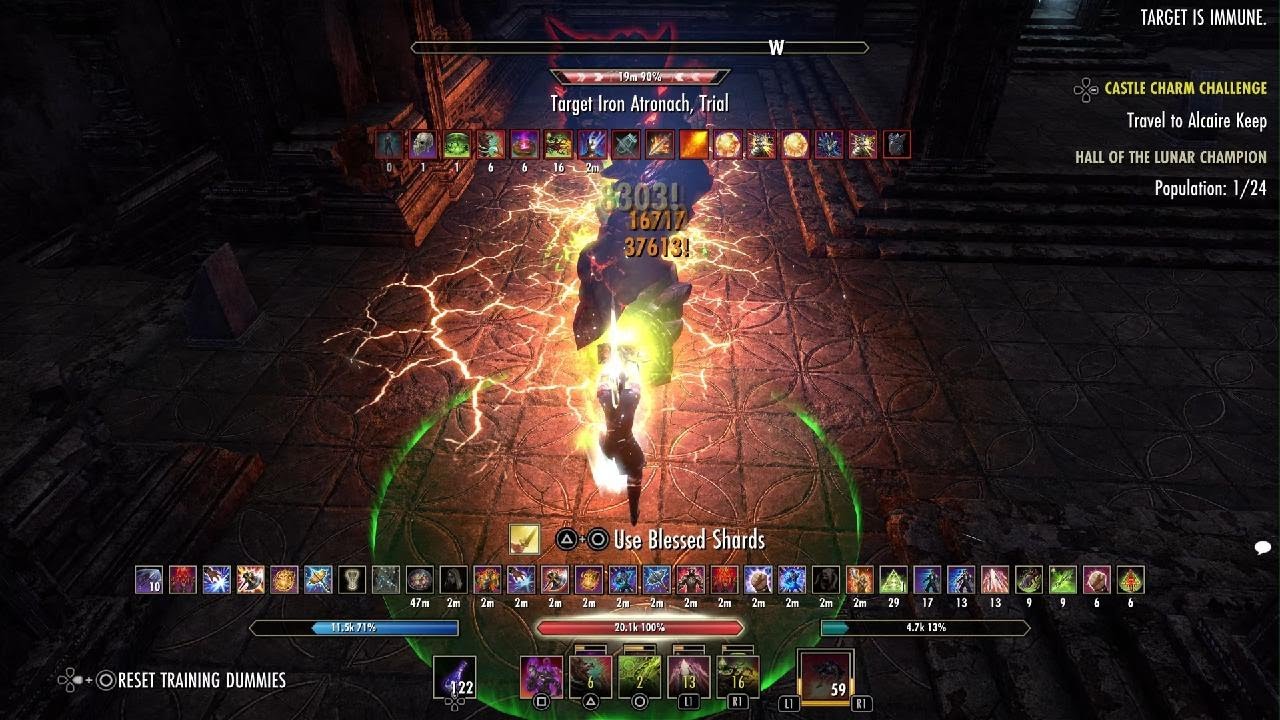 The Elder Scrolls Online ArcStam 92,4k dps - YouTube