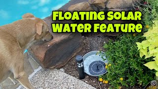 Floating Solar Water Feature