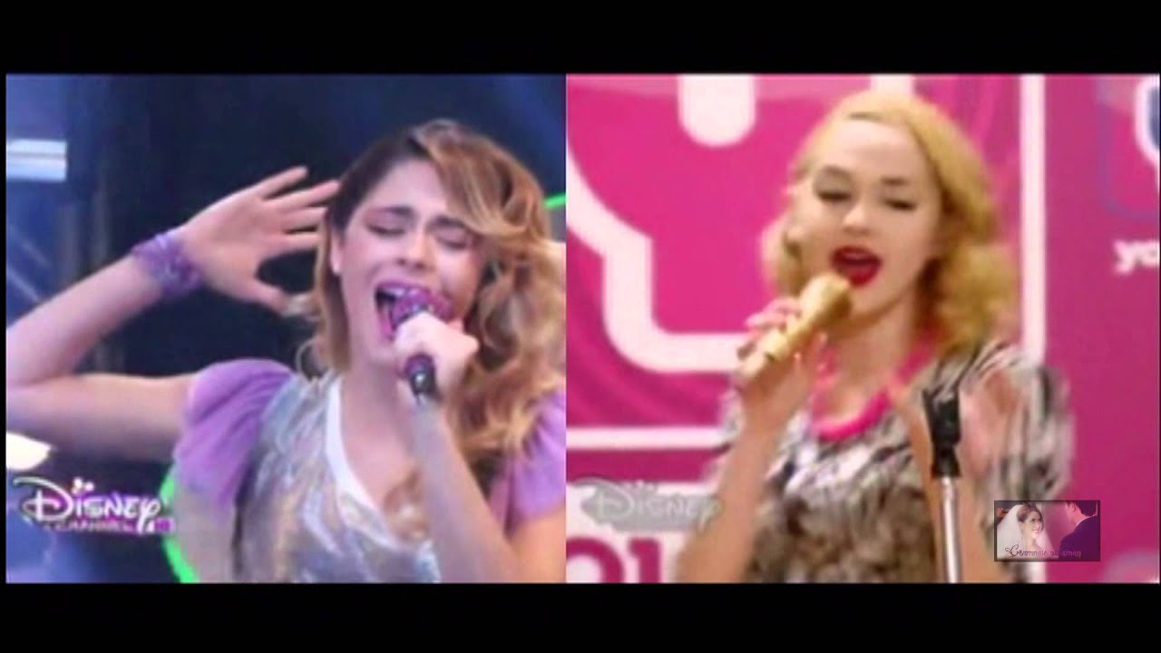 Violetta 3- Violetta y Ludmila cantan Quiero