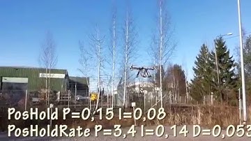 Quadcopter with Hobbyking multiwii PRO flight controller Gps hold, navigation and auto land