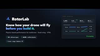 What is RotorLab? The Physics-Based Drone Performance Calculator screenshot 3