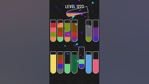 water sort puzzle - level 1223