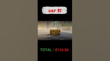 DAY 51 of opening a CS2 case until we hit a GOLD #csgo #cs2 #caseopening #ohnepixelbest #gold