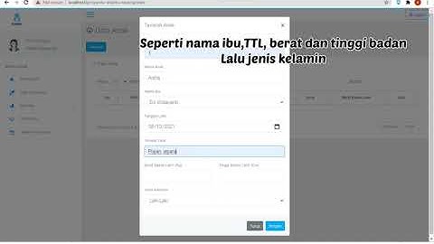sistem informasi posyandu