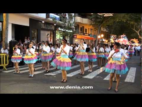 Fiestas de Dénia 2011: Carroza Centro