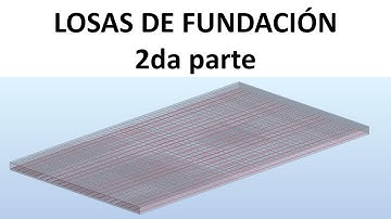 ROBOT STRUCTURAL - TUTORIAL 30.- Losas de fundación (2da parte) RC Foundation Slab