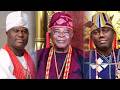 ALAKE VON EGBA LAND ERKENNT OONI VON IFE ALS OBEREN YORUBA KÖNIG AN DANN ALAAFIN VON OYO