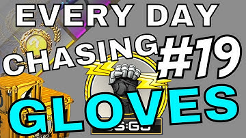 OPENING 1 CSGO Case EVERY Day Until I GET GLOVES (DAY #19)