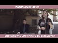 Panis Angelicus Cesar Frank Casamiento Nuestra Señora de las Mercedes Belgrano soprano en ceremonia