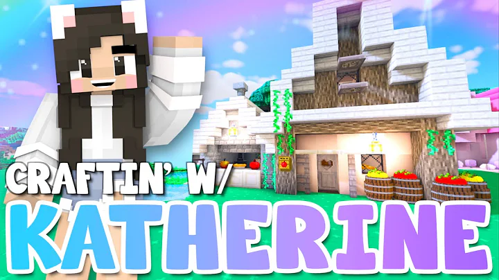 Minecraft Cottage + Pie Shop! Craftin' w/ Katherin...