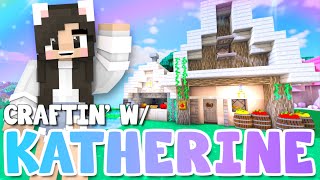 💙Minecraft Cottage + Pie Shop! Craftin' w\/ Katherine Ep.8