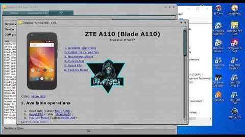 how to frp ZTE A110 (Blade A110) Reset FRP