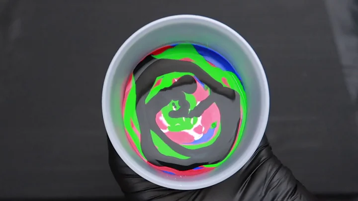 FLIP CUP| Dirty Pour| Acrylic