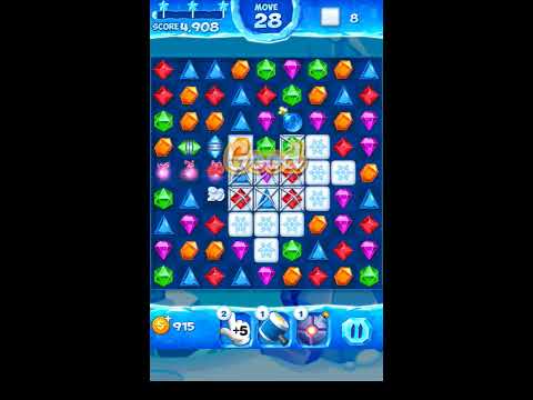 Jewel Pop Mania:Match 3 Puzzle Level 45 ( Jewel Ice Episode ) - Walkthrough ( No Booster )