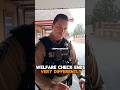 Cop welfare check turns into a heated confrontation
