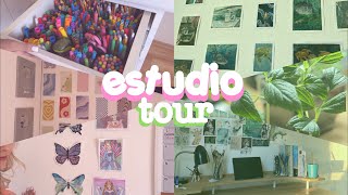 TOUR POR NUESTRO CUARTO DE ESTUDIO Emilyn