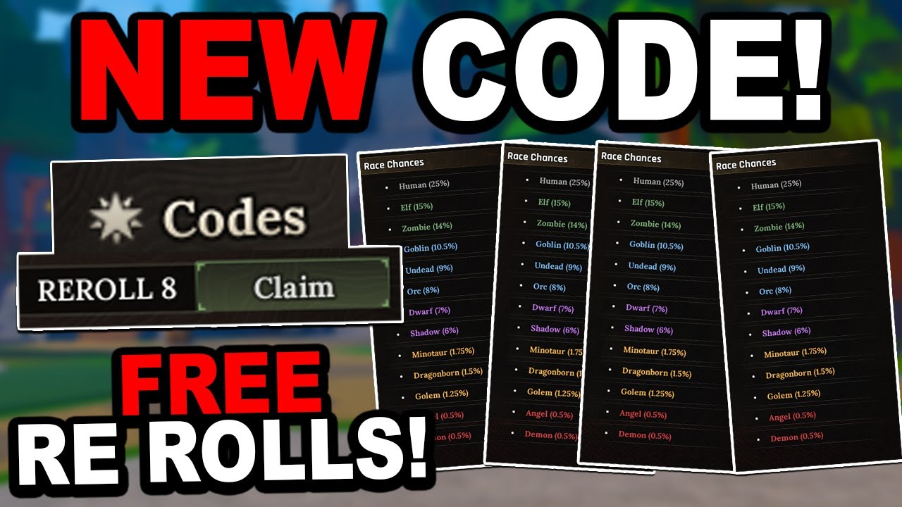 NEW WORKING RE ROLL CODE!! in The Forge Roblox - YouTube