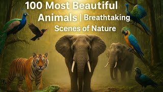 100 Most Beautiful Animals | Breathtaking Scenes of Nature