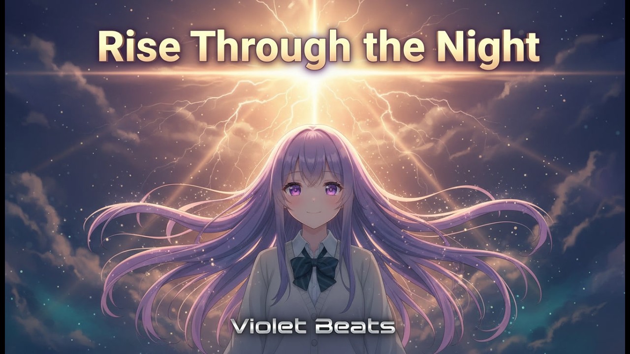 Rise Through the Night - Emotional Future Bass- Uplifting Hope Anthem- Violet Beats (Official Video)