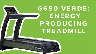 SportsArt's Verde Treadmill - The World's First Energy Producing Treadmill image