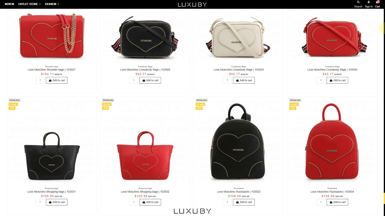 Designer Bags On Sale Up To 80% Off | Collections 01-2020 | Bags Outlet Store Online | Bags ...