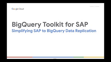 SAP to BigQuery Data Replication with Embedded BW & BigQuery Toolkit