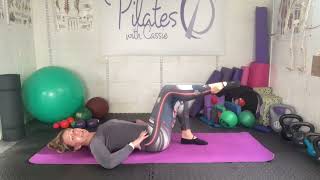 Pilates Scissors Exercise Adaptation - find those LOWER ABDOMINALS