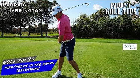 Cover Image for HOW TO CLEAR YOUR HIPS/PELVIS IN THE GOLF SWING | Paddy's Golf Tip #24 | Padraig Harrington