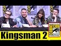KINGSMAN: THE GOLDEN CIRCLE | Comic Con 2017 Full Panel (Channing Tatum, Taron Egerton, Colin Firth)