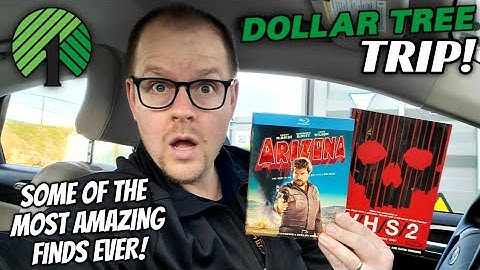 DOLLAR TREE BLURAY/DVD TRIP! | THE BEST HAUL YET!