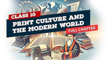 Print Culture and The Modern World Class 10 full chapter (Animation) | Class 10 History Chapter 5