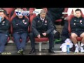 Arsène Wenger Throws a Bottle of Water ! So Angry ! FUNNY !!!