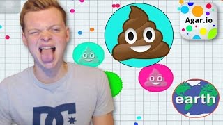 THE BIGGEST POOP ON AGARIO! | Agar.io iPad Gameplay